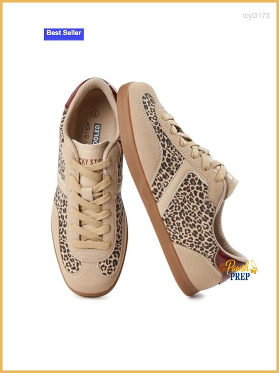 Shoes - Women's PU Leather Fashion Sneakers Retro Lace Up Comfortable Cushion Non Slip